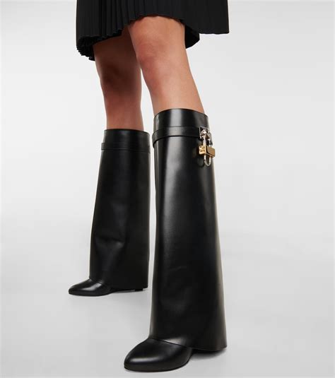 givenchy chain rubber boots|givenchy shark boots price.